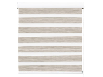 Marlow Blackout Zebra Roller Blind Curtains 180x210 Beige-1942353389123932161