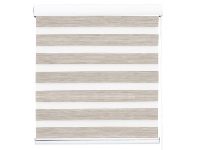 Marlow Blackout Zebra Roller Blind Curtains 180x210 Beige-1942353389123932161