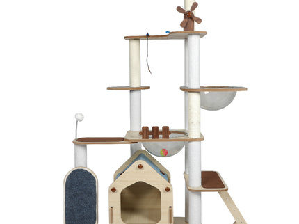 PaWz Cat Tree Scratching Post Scratcher-1864184542936567809