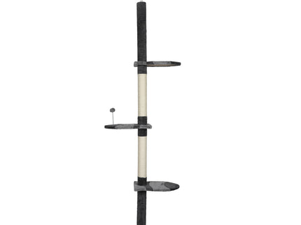 PaWz Cat Scratching Post Tree Condo Grey-1864184526352289793