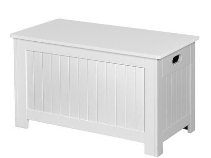 Levede Kids Toy Box Storage Chest Cabinet White-1864184634938626049