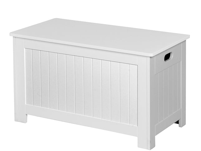 Levede Kids Toy Box Storage Chest Cabinet White-1864184634938626049