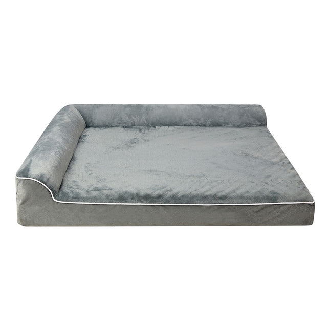 Pawz Orthopedic Dog Bed L Grey-1975420325168549889