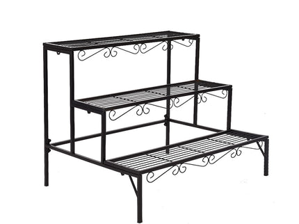 Levede Plant Stand 3 Tier Rectangle-1894516821856489473