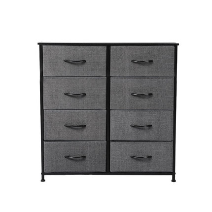 Levede Storage Cabinet Tower Chest Dark Grey-1973194072856334337