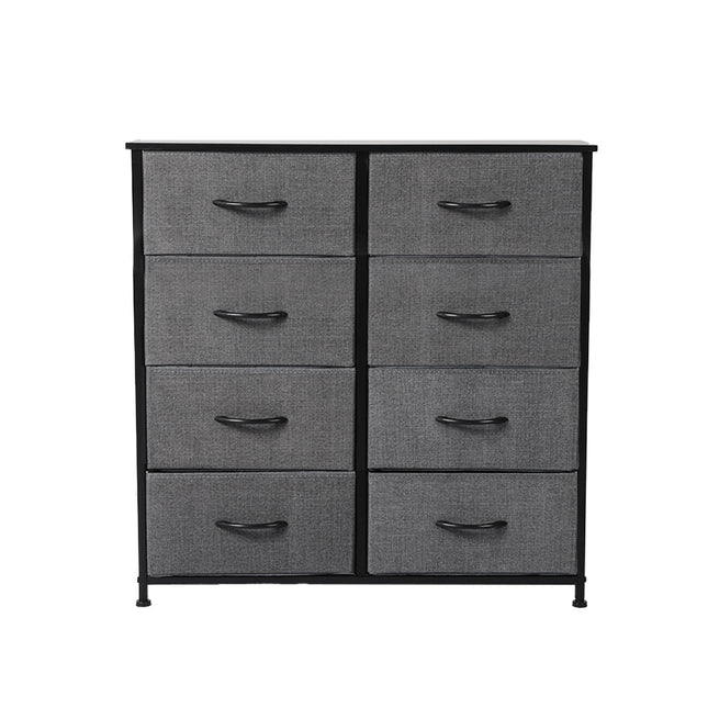 Levede Storage Cabinet Tower Chest Dark Grey-1973194072856334337