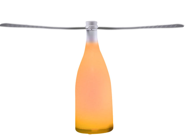 Lambu LED Repellent Fly Fan Entertaining Orange-1864184587685597185