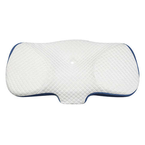 Dreamz Memory Foam Pillow Pillowcase Supprt Blue Rebound-1910149779757862913