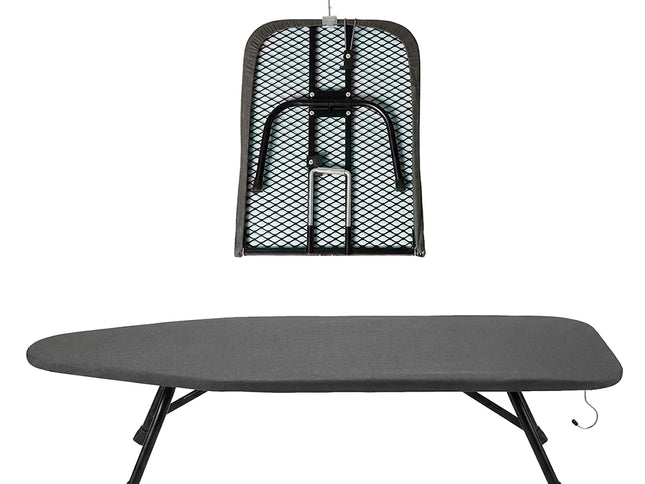 Levede Metal Table Ironing Board Folding Heat Resistant Cover 100% Cotton Pad-2050059021901238273