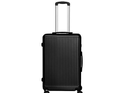 Slimbridge Luggage Suitcase Trolley Black 3pc 20"+24"+28"-1864184373633486849