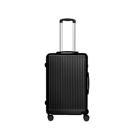 Slimbridge Luggage Suitcase Trolley Black 3pc 20"+24"+28"-1864184373633486849