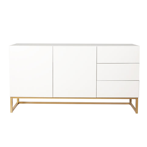 Levede Buffet Sideboard Storage Cabinet White-1917016728068558849