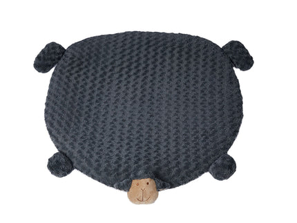 PaWz Pet Bed Cat Calming Bed Dog Squeaky M Charcoal Medium-1864184506257379329