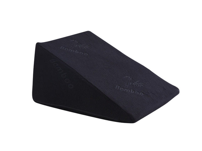 Cool Gel Memory Foam Bed Wedge Pillow Black 30-1910113041740075009