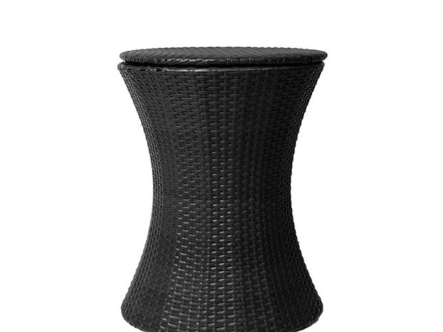 Levede Cooler Ice Bucket Table Bar Outdoor Black-1973193989410656257