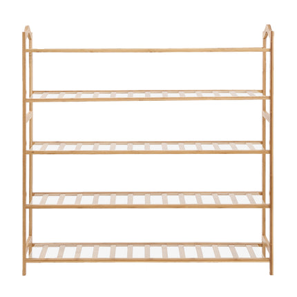 Levede Shoe Rack Bamboo Storage Wooden-1973193842857480193