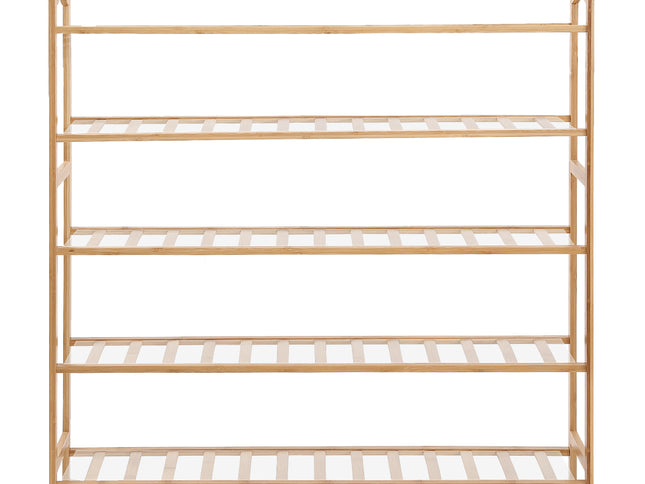Levede Shoe Rack Bamboo Storage Wooden-1973193842857480193