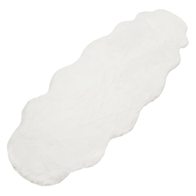 Marlow Floor Rug Area Rugs Cloud Fluffy 80X200cm White-1975420463278592001