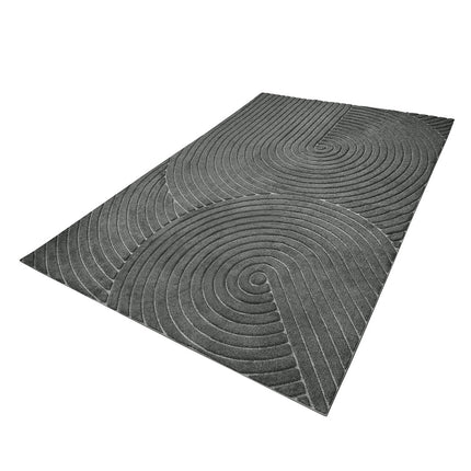 Marlow Floor Rug Soft Polyester Carpet Non Slip Plush Shaggy Rugs Geometric-1973193451327590401