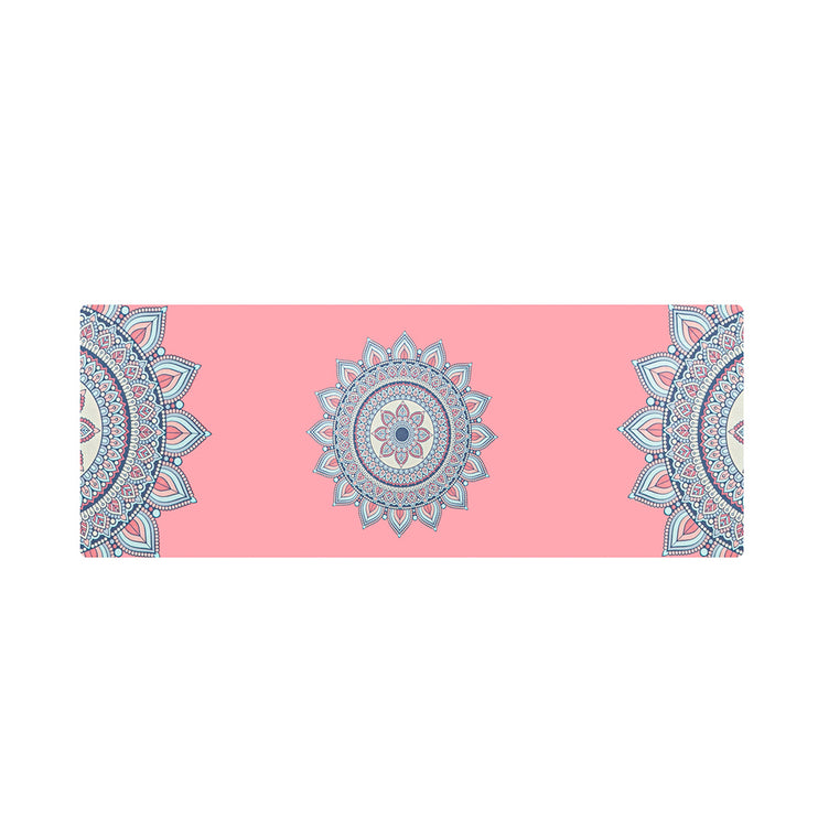 Centra Yoga Mat Foldable Non-Slip Exercise Pink-1973193794564263937