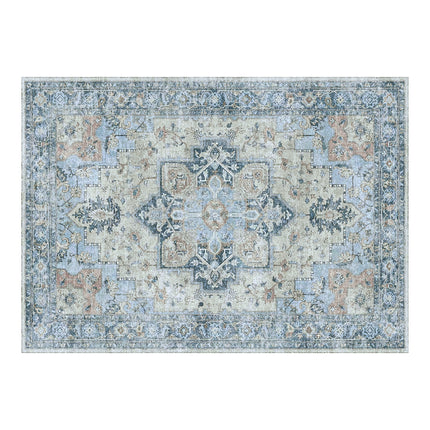 Marlow Floor Rug Vintage Polyester Washable Area Rugs-2029387291117621249