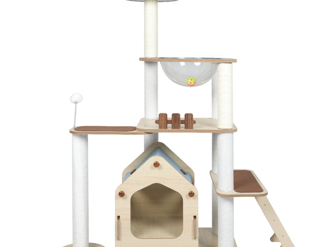 PaWz Cat Tree Scratching Post Scratcher-1973193674019966977