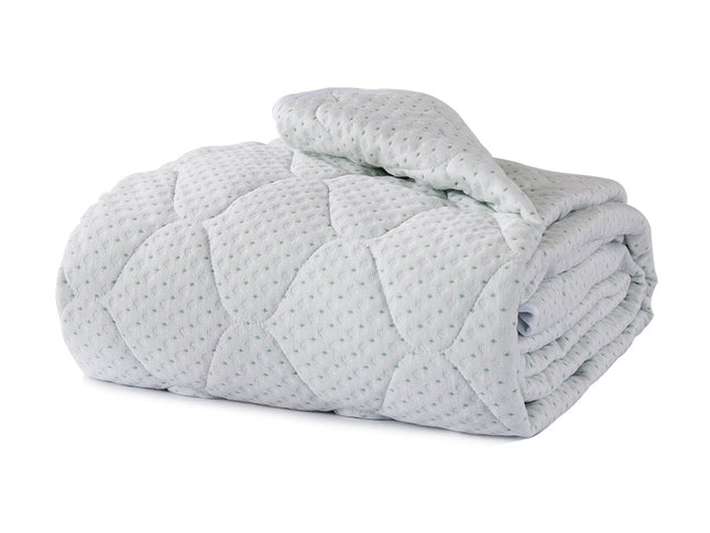 Dreamz Mattress Protector Topper Bamboo Single-1864184408764977153