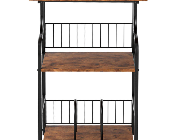 Levede Side Table 3-Tier Storage Shelf Modern Table-2011971114334556161
