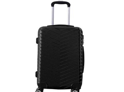 Slimbridge 20" Carry On Travel Luggage Black 20 inch-1864184359662260225