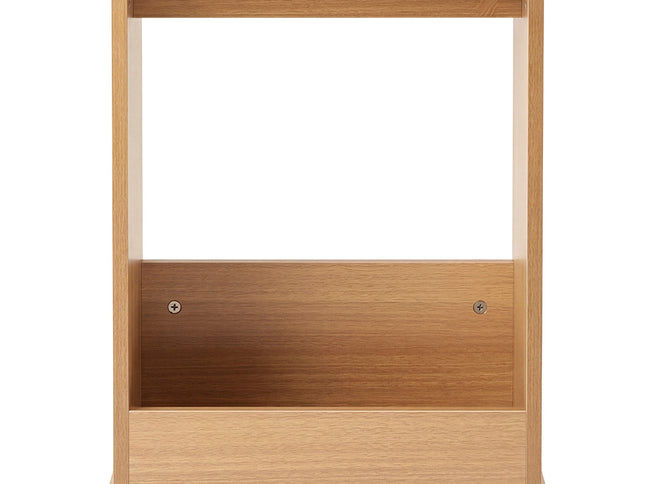 Levede Narrow Side Table Magazine Rack Slim End Bedside Storage Table Bedroom-2061251865689067521