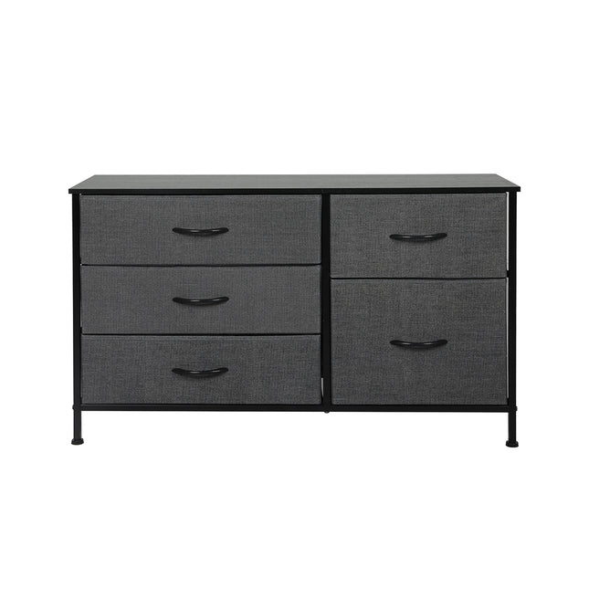 Levede Storage Cabinet Tower Chest Dark Grey-1973194081106530305