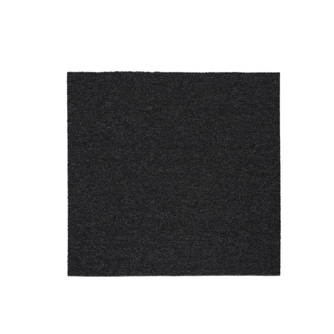 Marlow 20x Carpet Tiles 5m2 Box Heavy Black-1910113061616881665