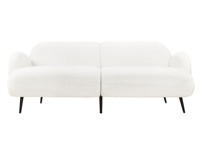 Levede Cloud Sofa 3 Seater Sherpa Fleece White-1975420389047799809