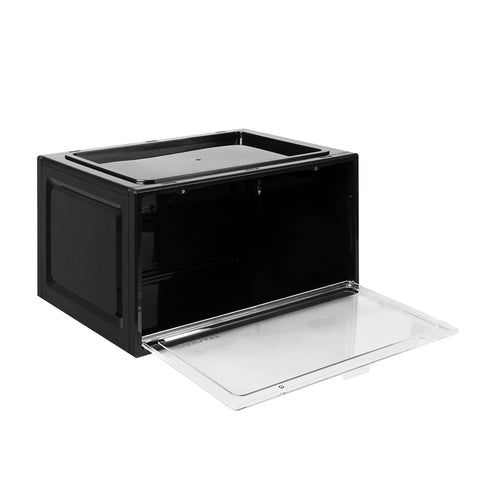 Stacked Shoe Box Acrylic Sneaker Display 1PC Black-1864184606924869633
