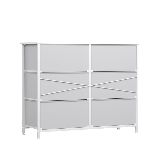 Levede 6 Chest of Drawers Storage Cabinet-1973194086454267905
