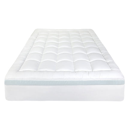 Dreamz Gel Memory Foam Mattress Topper 8cm Double Size-2006733414299996161