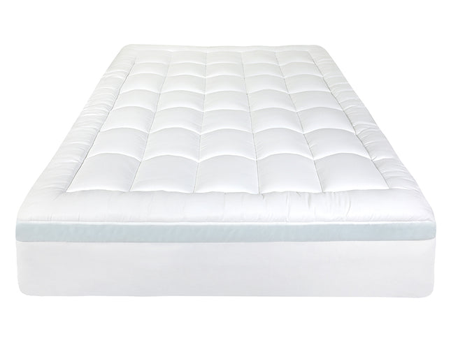 Dreamz Gel Memory Foam Mattress Topper 8cm Double Size-2006733414299996161