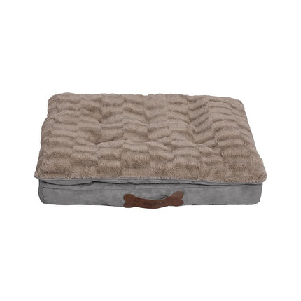 PaWz Dog Calming Bed Pet Cat Removable M Khaki Medium-1954802527287513089