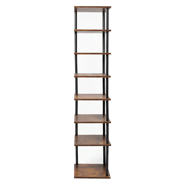 Levede Vertical Shoe Rack 8-Tier Space Saving Narrow Corner Organiser Storage-2050059010870218753