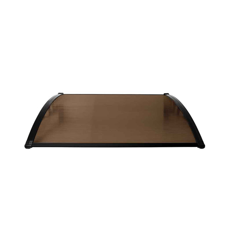 Mountview Window Door Awning Outdoor 1M X 1.2M Brown 1x1.2M-1975420432408514561