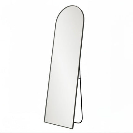 Yezi 165X60CM Full Length Mirror Wall Mounted Mirror Black-1973193573197287425