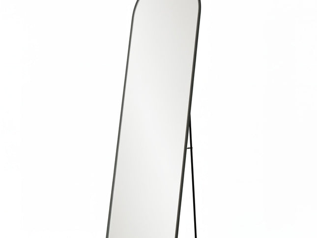 Yezi 165X60CM Full Length Mirror Wall Mounted Mirror Black-1973193573197287425