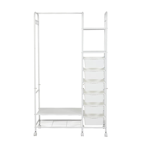 Levede 94CM Clothes Rack Stand Heavy Duty Hanging-1910149775618084865