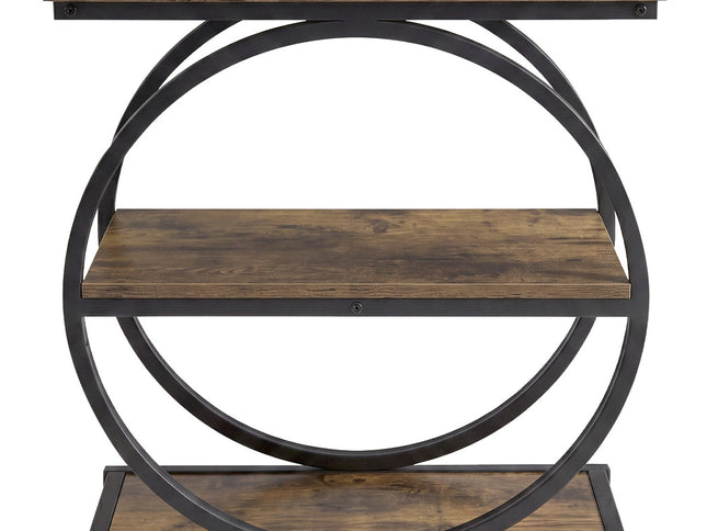 Levede Narrow Side Table 3 Tiers End Table Adjustable Sofa Side Table Bedroom-2050059016712884225