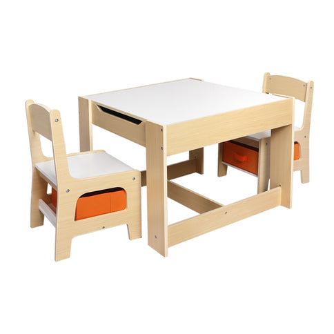 BoPeep Kids Table and Chair Set Storage-1910113149349138433