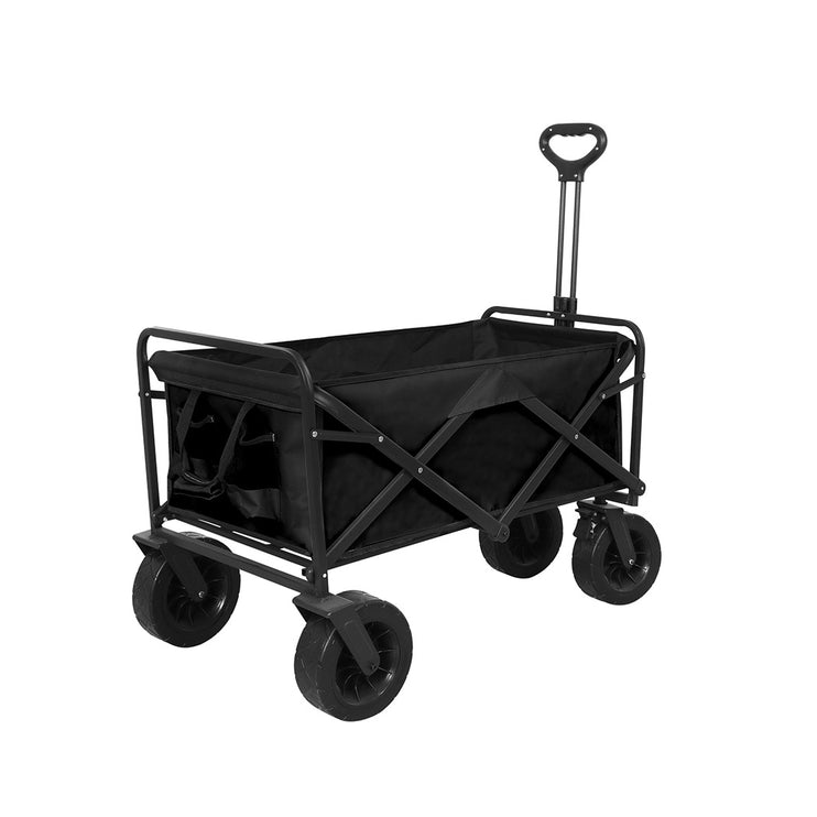 Lambu Garden Camping Trolley Outdoor Black-1975420372195086337