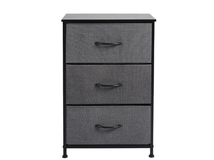 Levede Storage Cabinet Tower Chest Dark Grey-1917016726277591041