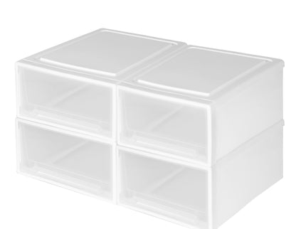 Storage Drawers Large Stackable Containers L 4PK-1864184611018510337