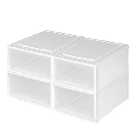 Storage Drawers Large Stackable Containers L 4PK-1864184611018510337