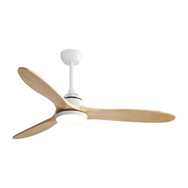 Spector 52'' Ceiling Fan LED Light DC Natural-1954802706954719233